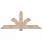 Ekena Millwork Redmond Smooth Timber Gable Bracket, Douglas Fir, 60"W x 25"H x 1 1/2"D x 5 1/2"F, 10/12 Pitch GBW060X25X0206RED00SDF - alternate 1